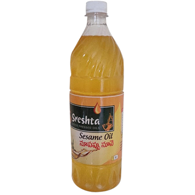 "Sreshta Sesame Oil ( 1liter) (Ganuga Oils) - Click here to View more details about this Product